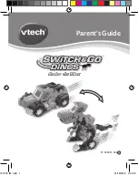 Preview for 1 page of VTech Switch & Go Dinos Seeker the T-Rex Parents' Manual