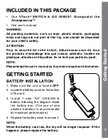 Preview for 4 page of VTech Switch & Go Dinos - Stompsalot the Amargasaurus User Manual