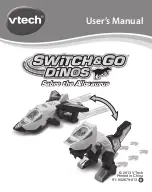 VTech SWITCH & GO DINOS User Manual предпросмотр