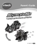 Preview for 1 page of VTech Switch & Go Triceratops Bulldozer Parents' Manual