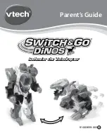 VTech Switch&Go Dinos Defender the Velociraptor Parents' Manual предпросмотр