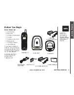 Preview for 3 page of VTech T2340 - 2.4 GHz Dual Handset System User Manual