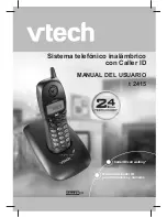 Предварительный просмотр 1 страницы VTech t2415 (Spanish) Manual Del Usuario