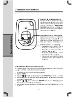 Предварительный просмотр 9 страницы VTech t2415 (Spanish) Manual Del Usuario