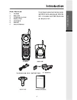 Preview for 3 page of VTech T2418 - 2.4 GHz Analog Cordless Phone Operating Instructions Manual