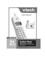 VTech t2453 - Cordless Phone - Operation Brochure preview