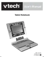 Предварительный просмотр 1 страницы VTech Tablet Notebook User Manual