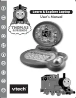 Предварительный просмотр 1 страницы VTech Thomas & Friends Learn & Explore Laptop User Manual