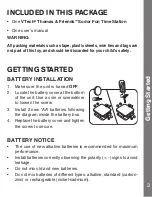 Preview for 4 page of VTech Thomas & Friends Sodor Fun Time Station User Manual