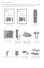 Предварительный просмотр 3 страницы VTech TL8901 User Manual