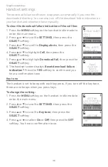 Preview for 42 page of VTech TL8901 User Manual