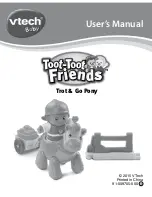 VTech Toot-Toot Friends Go Pony User Manual preview