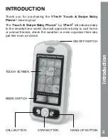 Preview for 3 page of VTech Touch & Swipe Baby Phone - Pink User Manual