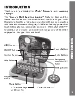 Preview for 3 page of VTech Treasure Hunt Learning Laptop User Manual