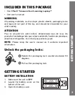 Preview for 4 page of VTech Treasure Hunt Learning Laptop User Manual