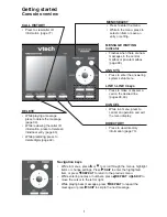 Предварительный просмотр 9 страницы VTech UP416 User Manual