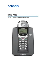 VTech USB 7100 Manual preview