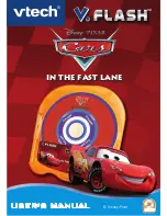 VTech V.Flash: Disney/Pixar Cars In the Fast Lane User Manual предпросмотр