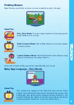 Предварительный просмотр 9 страницы VTech V.Smile Baby: Baby Einstein World of Discoveries User Manual