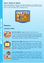 Предварительный просмотр 4 страницы VTech V.Smile Baby Backyardigans Big Backyard Adventures User Manual