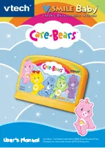 VTech V.Smile Baby Care Bears Play Day User Manual preview