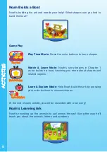 Предварительный просмотр 6 страницы VTech V.Smile Baby: Noah s Ark Animal Adventures User Manual