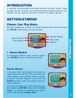 Предварительный просмотр 3 страницы VTech V.Smile: Go Diego Go Save the Animal Families User Manual