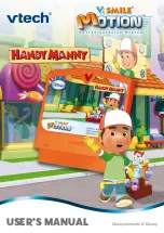 VTech V.Smile Motion: Handy Manny User Manual preview