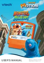 Preview for 1 page of VTech V.Smile Motion: Monsters vs. Aliens User Manual