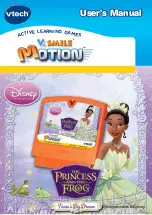 Preview for 1 page of VTech V.Smile Motion-The Princess and The Frog User Manual