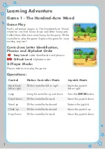 Preview for 8 page of VTech V.Smile Motion-Winnie the Pooh-The Honey Hunt User Manual