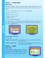 Предварительный просмотр 12 страницы VTech V.Smile Smart Keyboard User Manual