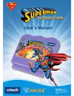 VTech V.Smile: Superman The Greatest Hero User Manual предпросмотр