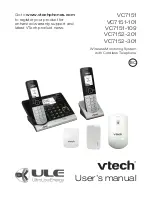 Предварительный просмотр 1 страницы VTech VC7151 User Manual