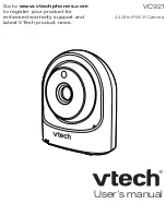 Предварительный просмотр 1 страницы VTech VC921 User Manual