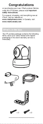 Preview for 2 page of VTech VC931 User Manual