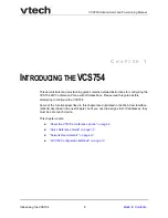 Preview for 8 page of VTech VCS754 Administrator And Provisioning Manual