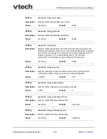 Preview for 108 page of VTech VCS754 Administrator And Provisioning Manual