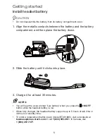 Предварительный просмотр 9 страницы VTech VH621 User Manual