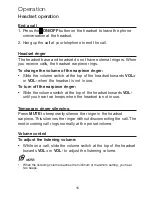 Preview for 19 page of VTech VH621 User Manual