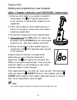 Preview for 22 page of VTech VH621 User Manual