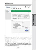 Предварительный просмотр 21 страницы VTech Vonage IP 8100-2 User Manual