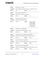 Предварительный просмотр 82 страницы VTech VSP600 Administrator And Provisioning Manual
