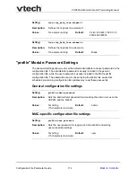 Preview for 114 page of VTech VSP600 Administrator And Provisioning Manual