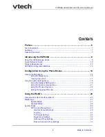 Preview for 2 page of VTech VSP600A Administrator And Provisioning Manual