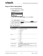Preview for 26 page of VTech VSP725 Administrator And Provisioning Manual
