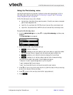 Preview for 31 page of VTech VSP725 Administrator And Provisioning Manual