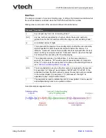 Preview for 39 page of VTech VSP725 Administrator And Provisioning Manual