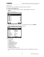 Preview for 24 page of VTech VSP735 Administrator And Provisioning Manual