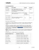 Preview for 63 page of VTech VSP735 Administrator And Provisioning Manual